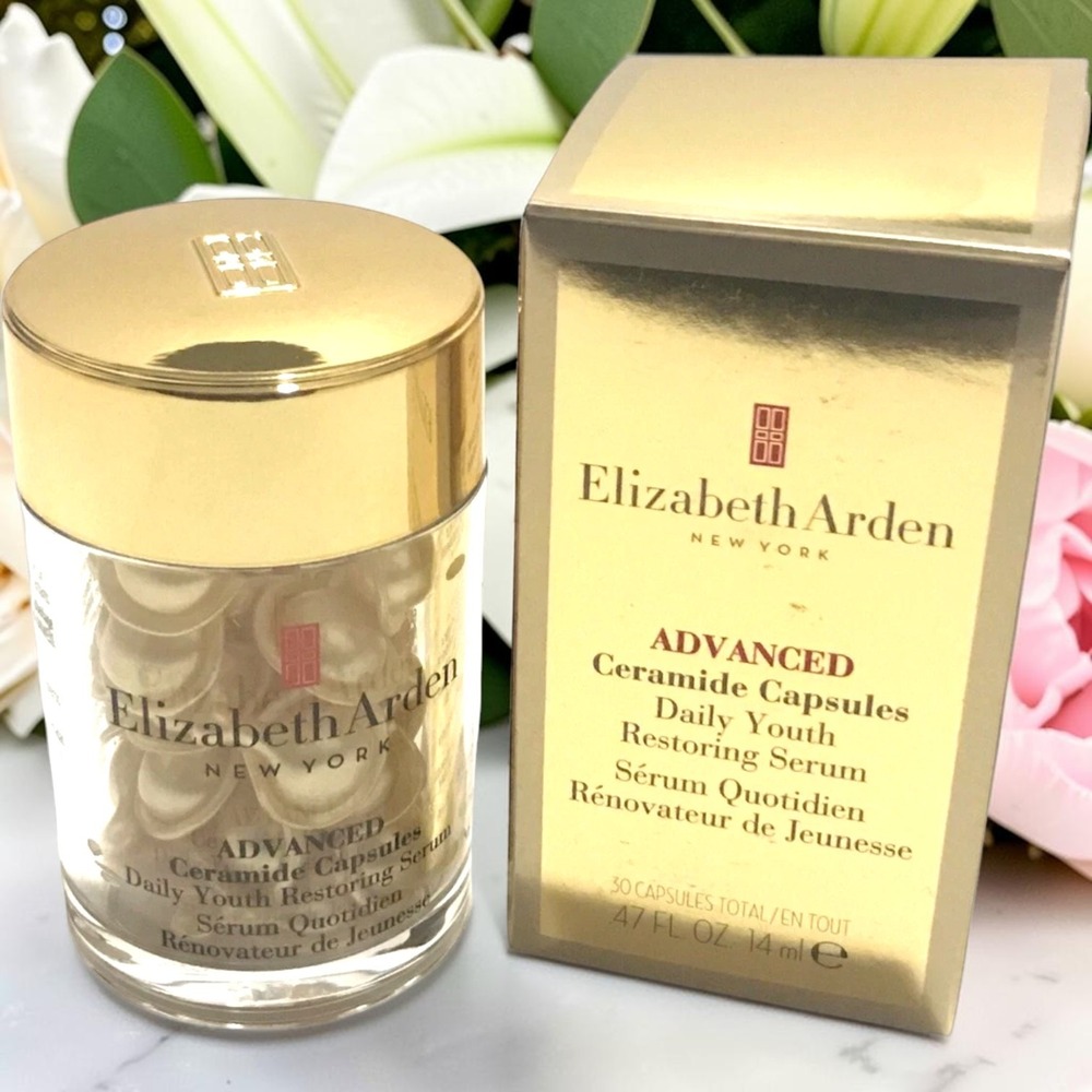 New Elizabeth Arden Advanced Ceramide Capsules Youth Restoring‎ Eye Serum 30x